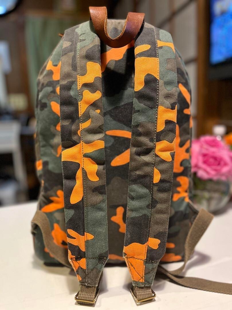 Polo Ralph Lauren Tiger USA RL Patches Backpack Bag Canvas Polo Ralph Lauren Tiger USA RL Patches Backpack Bag Canvas