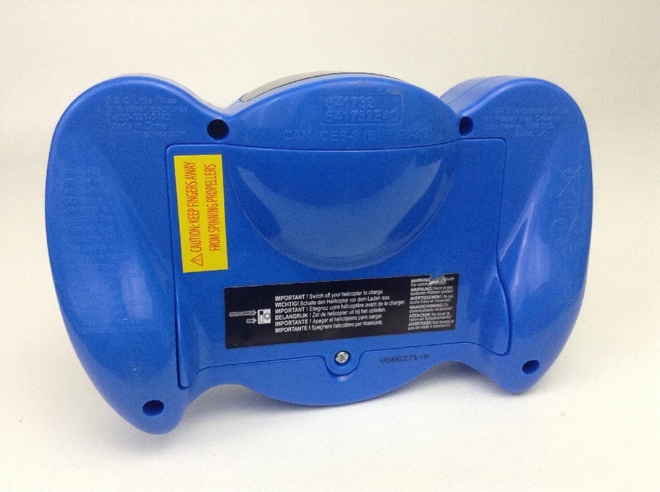 Little Tikes My First Flyer Blue Replacement Remote Control RC Helicopter Toy - Image 2 of 4