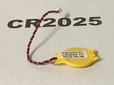 Brand New Panasonic CR2025-WR  IBM ThinkPad 2645 600 CMOS Battery