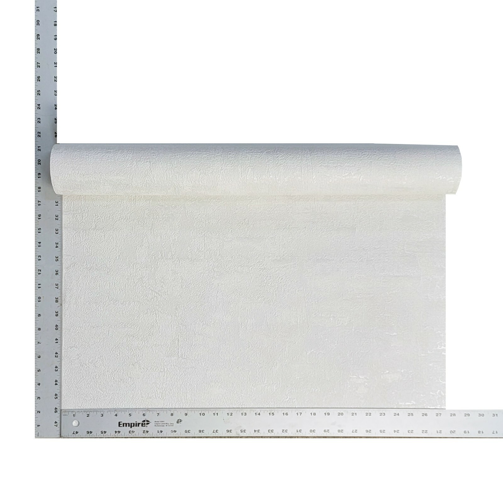 Textured Plain Wallpaper ivory off white gold faux concrete plaster ...