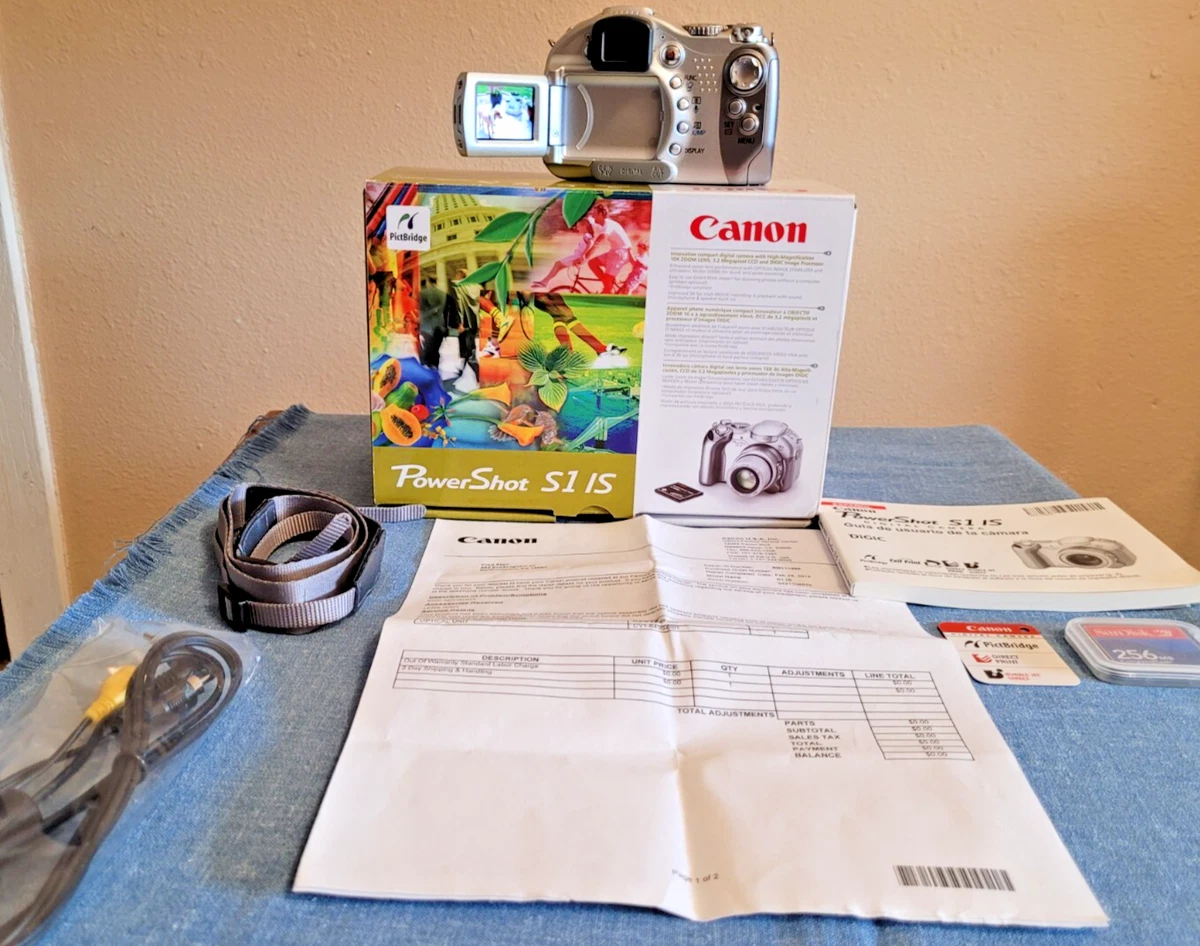 Canon PowerShot S1 IS Digital Cameras for Sale | Shop New & Used