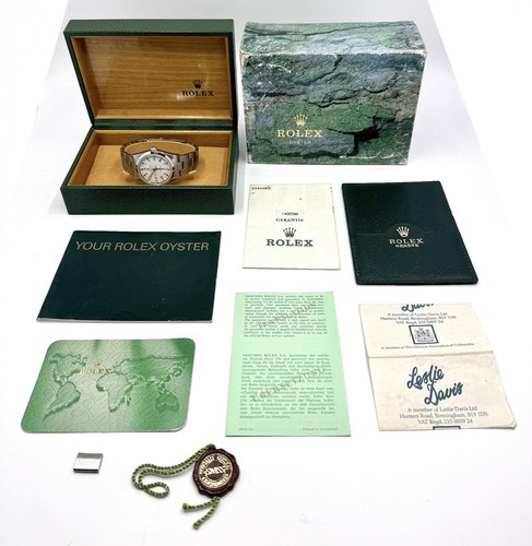 Rolex Air King 14000M Box & Papers ‘2003’ Rare Vintage Gents Vintage Watch 34mm - Picture 2 of 23