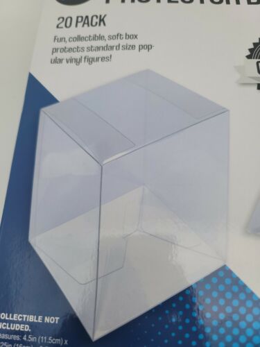 20 Collectible Funko Pop Protector 4 inch Vinyl Box Crystal Clear Acid Free - Picture 3 of 4