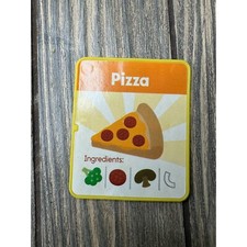 Leap Frog Replacement Yellow Pizza Card