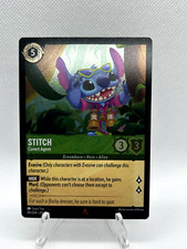 Disney Lorcana - Stitch Covert Agent 89/204 COLD FOIL