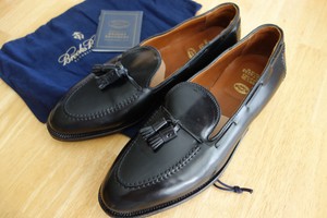 brooks brothers cordovan tassel loafer