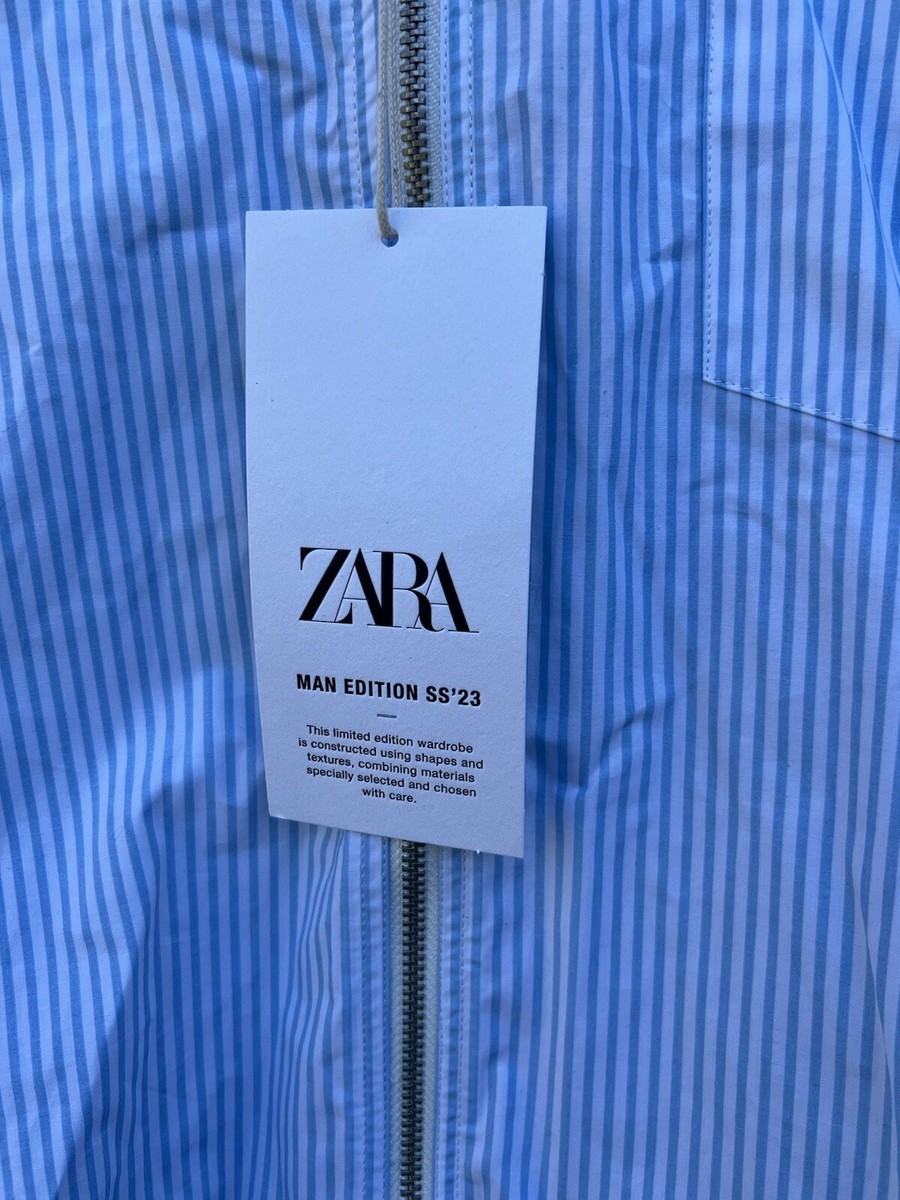 Zara Mens Edition Mens Dress Shirt Size SS 23 Limited Edition 