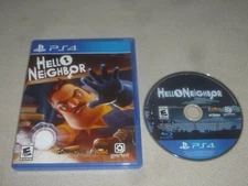 SONY PLAYSTATION 4 PS4 VIDEO GAME HELLO NEIGHBOR W CASE