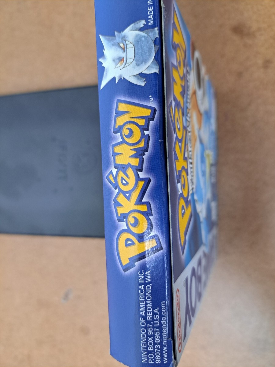 Nintendo Pokémon Blue Version | GameBoy | 1998 | NTSC-U/C Nintendo Pokémon Blue Version | GameBoy | 1998 | NTSC-U/C