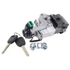 Ignition Switch With 2 Keys Cylinder Lock Auto Trans For 2003-2007 Honda Accord