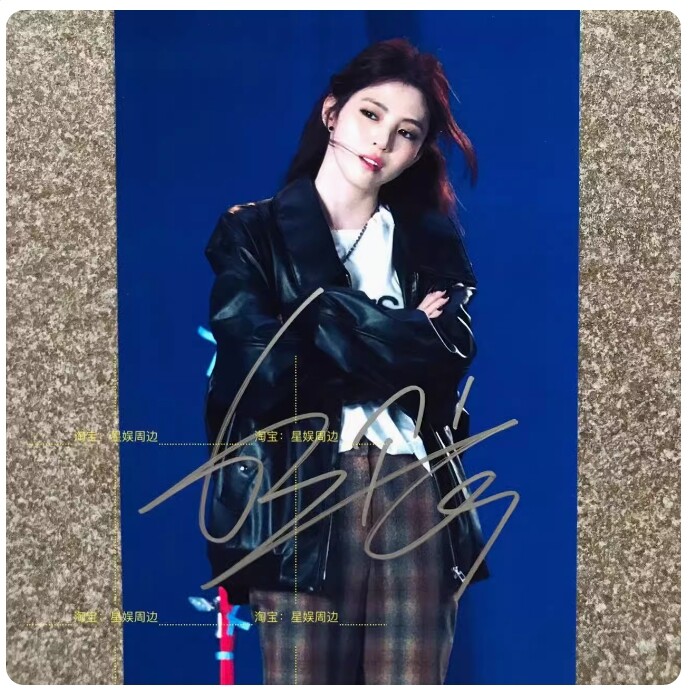 Han So Hee Autographed 6'' Photo Hand Signed Autographs