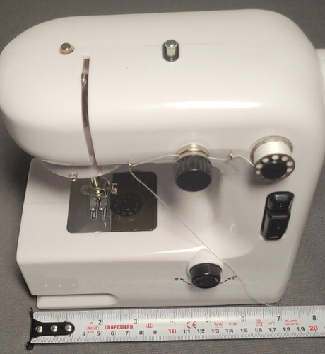 Mini Sewing Machine for Beginners, Two Speed Adjustment with Lights, Foot Pedals - Picture 4 of 14