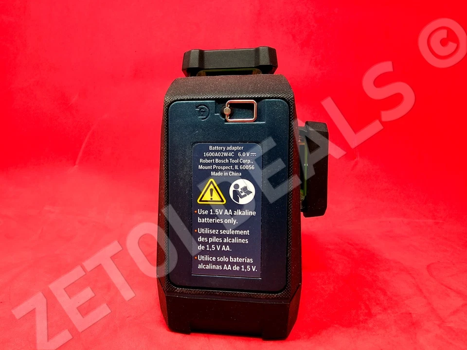*NUEVO* LÁSER Bosch 3.7V 360 grados de nivelación y alineación de haz verde (solo herramienta) - Imagen 2 de 4