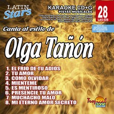 Karaoke Latin Stars 28 Olga Ta on Vol. 1