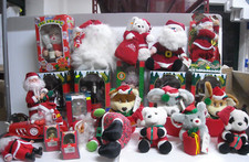 STOCK 100 PELUCHES GIOCATTOLI NATALE ANCHE MUSICALI ASSORTITI ANNI '80