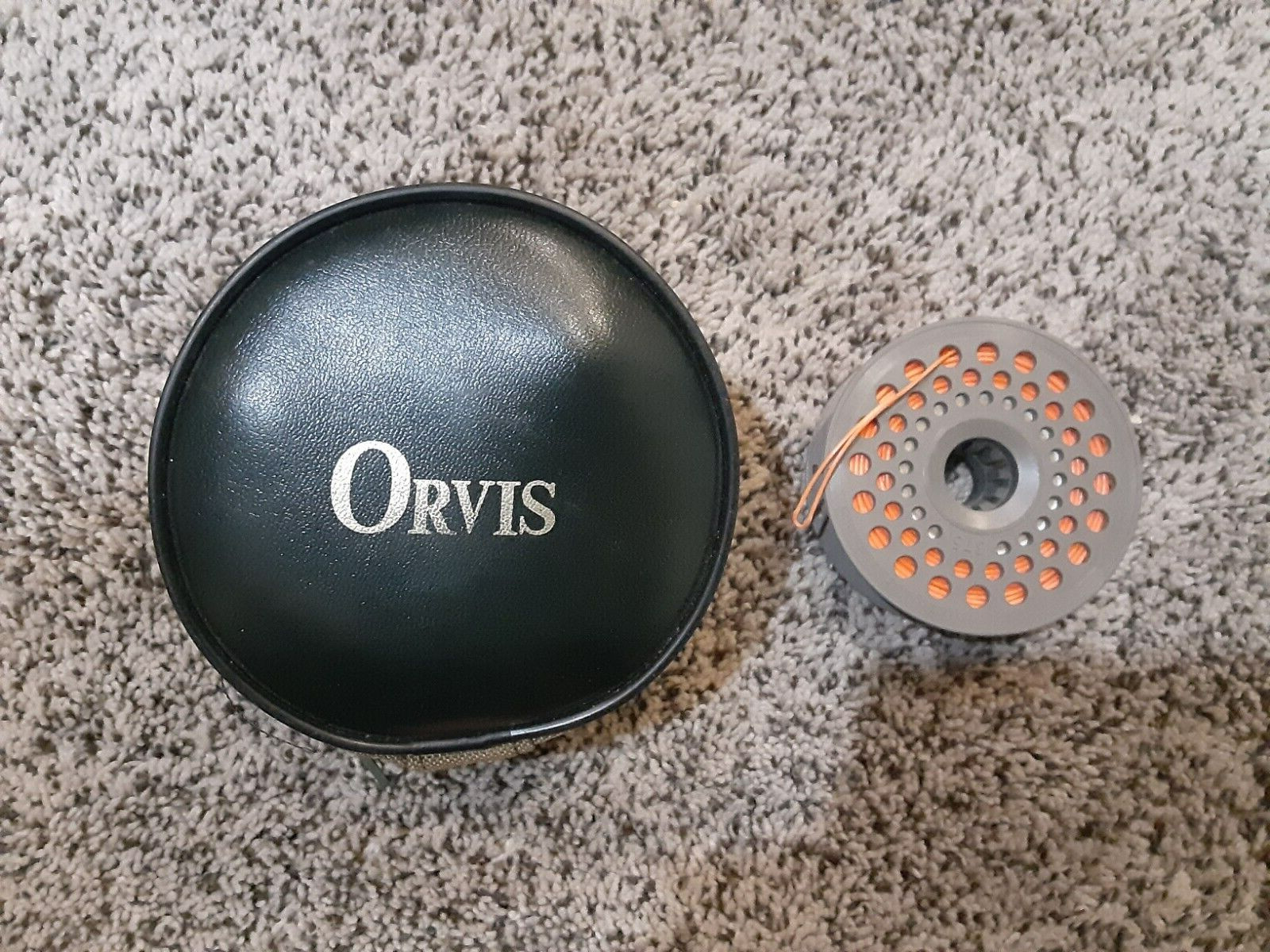 Orvis Rocky Mountain 5/6 Fly Fishing Reel with Cassett Backing Fly Line & Case