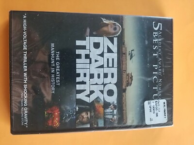 NEW - Zero Dark Thirty (DVD, 2012) Jessica Chastain & Chris Pratt