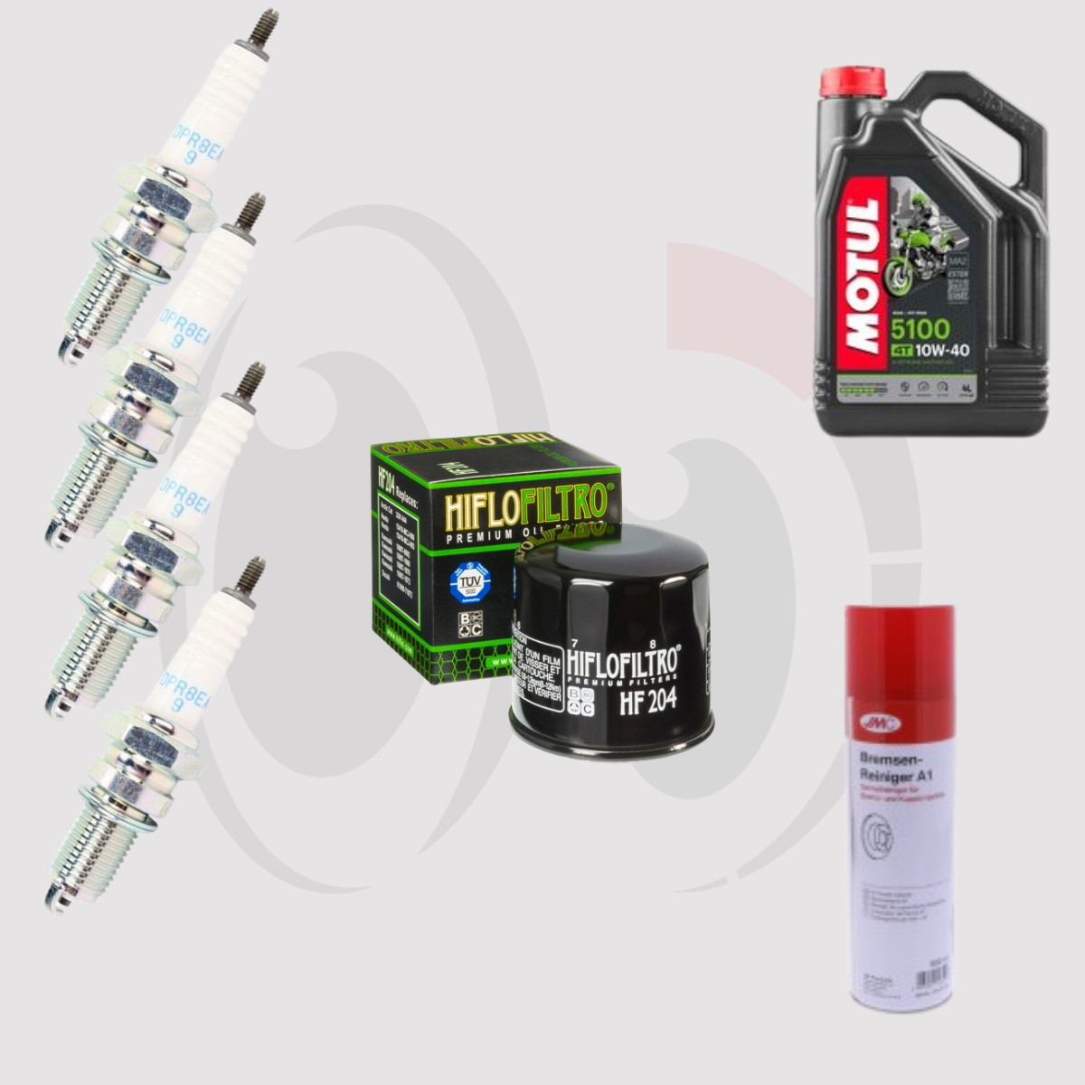 Kit Entretien YAMAHA XV 1900 Midnight Star 2011-2016 avec Huile MOTUL 5100 4L