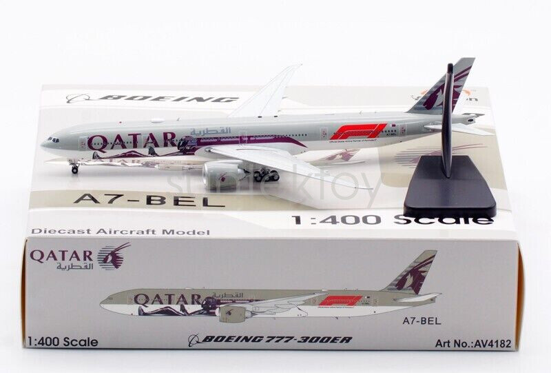 Aviation 1/400 カタール航空 777-300ER A7-BEL Aviation400 1:400 Qatar Airways B777-300ER A7-BEL Aircraft