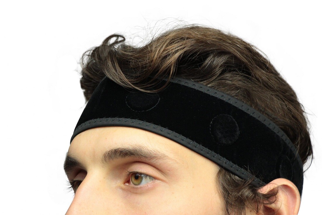 Bandeau de tête magnétique anti-perte de vis pour électricien