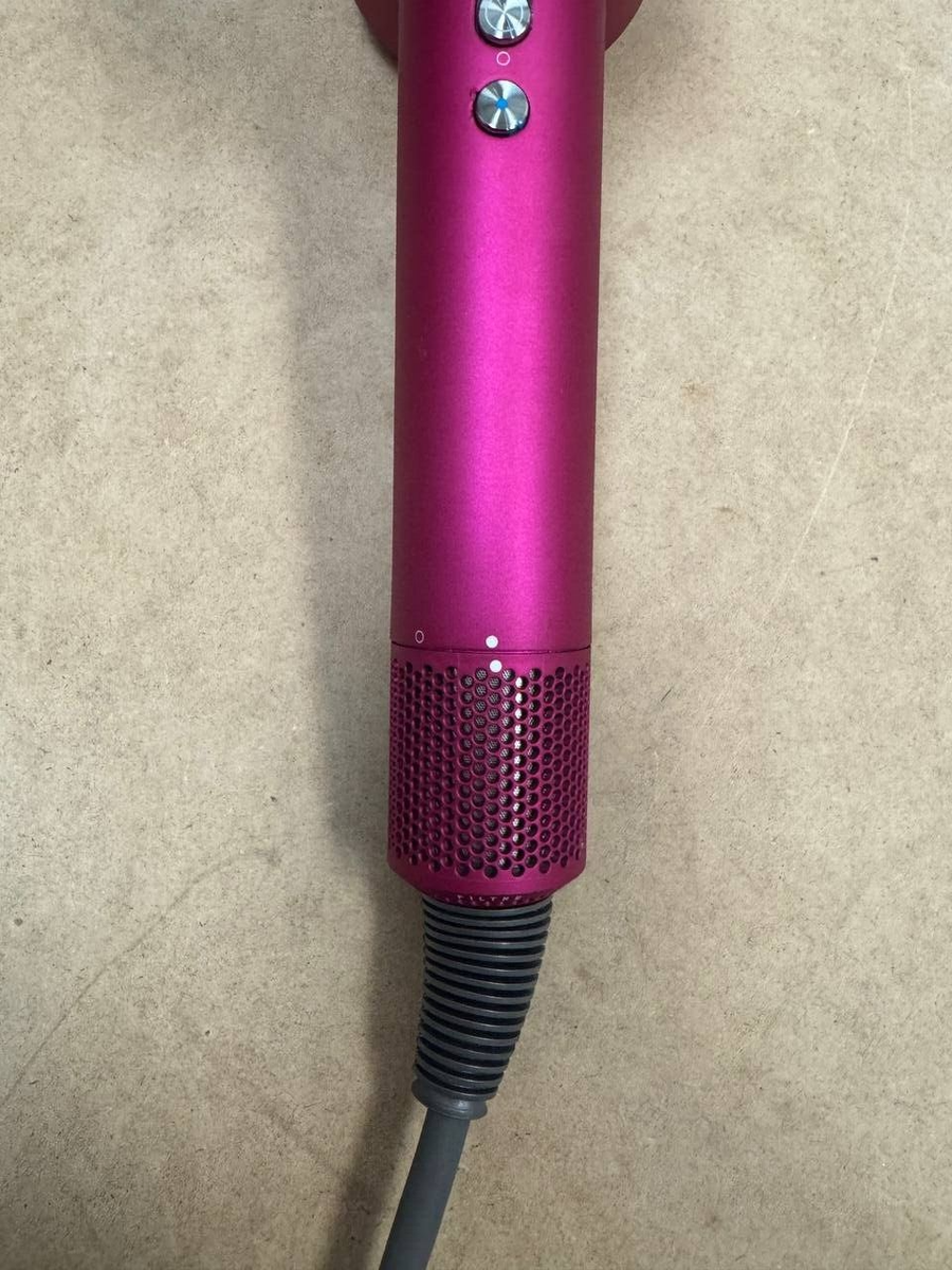 Dyson Supersonic HD07 – 100% Genuine – Silver Fuchsia – V9 Hair