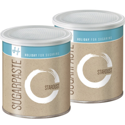 Zuckerpasten Stardust Strong 2 x 1 kg Haarentfernung ohne Vliesstreifen