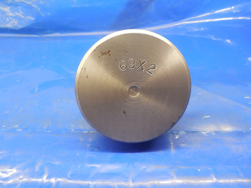 SHOP MADE M69 X 2 METRIC THREAD PLUG GAGE 2.0 69.0 2.00 QUALITY ...