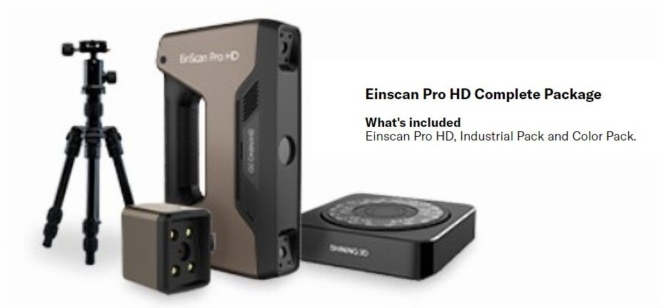 スキャナー SHINING 3D EinScan Pro HD Color Pack Shining3D [EinScan Pro HD ] Handheld 3D Scanner w/ Color Pack HD
