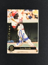 Top 10 Lou Brock Baseball Cards 21