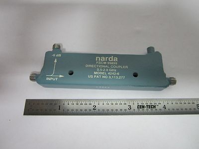 Narda Richtkoppler RF Mikrowellenfrequenz 2 GHz 4242-6 Bin#B2-C-93