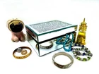 Jewellery Box Makeup Box Organizer Mirrored Glass Rings Jewellery Storage Box