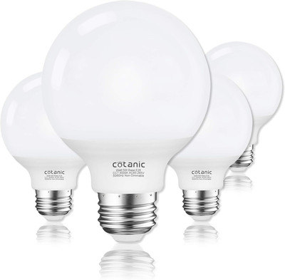 Cotanic G25 LED Globe Light Bulbs, 5W Vanity Light Bulb (60W Equivalent),Dayligh