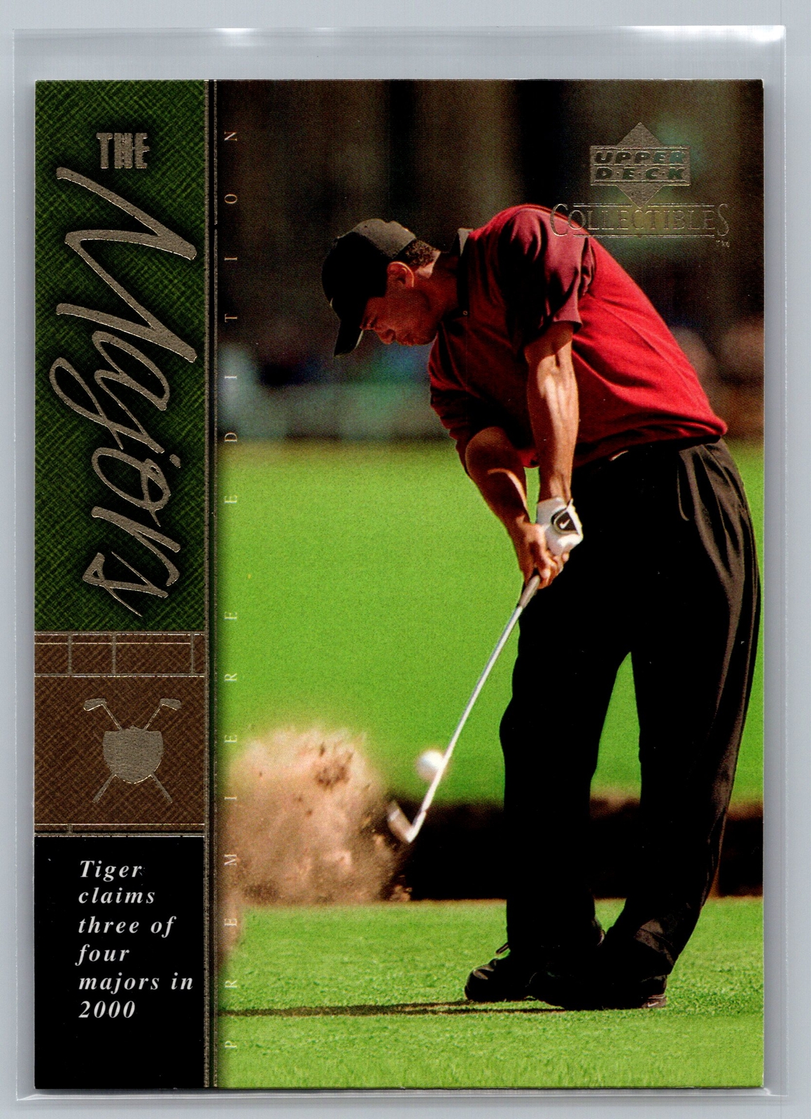 2001 Upper Deck #TWC24 Tiger Woods  The Majors