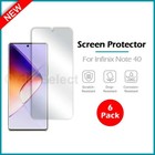 6-Pack Lcd Ultra Clear Hd Screen Shield Protector for Android Infinix Note 40