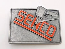 Senco Nailing Gun Fastener Belt Buckle Tool Made In USA Vintage 3" x 2" Mint
