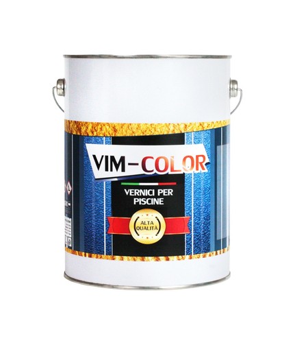 Vim Color Pintura Esmalte Para Piscinas De Clorocaucho Colores Ral Kg 5 (40 M²)