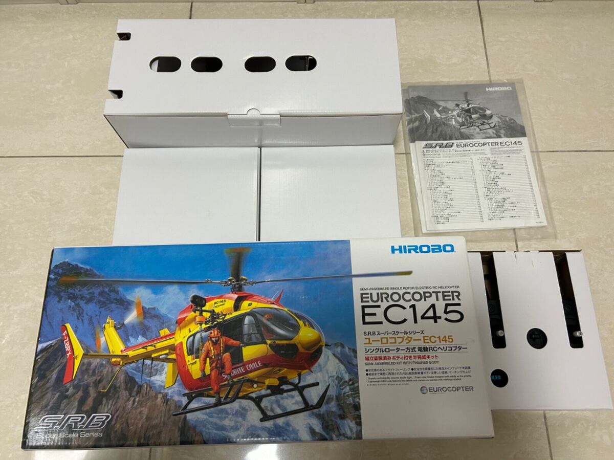 HIROBO SRB EUROCOPTER EC145 RC MODEL KIT WITH RADIO CONTROL HIROBO SRB EUROCOPTER EC145 RC MODEL KIT WITH RADIO CONTROL