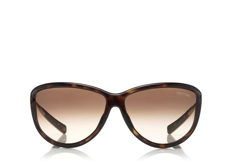 Tom Ford Tammy TF770 Tortoise Gold 56W Cat Eye Sunglasses  display picture 3