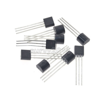 100PCS DALLAS DS18B20 18B20 TO-92 Thermometer Temperature Sensor