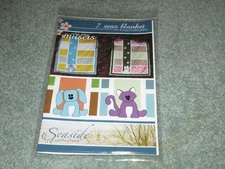 NEW MCKAY MANOR MUSERS 7 SEAS BLANKET "KITTY & PUPPY" BLANKET PATTERN CHART PACK