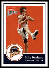 2003-04 Fleer Platinum #86 Mike Dunleavy Golden State Warriors