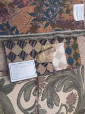 VINTAGE UPHOLSTERY FABRIC SAMPLES HEAVY THICK FABRIC PINDLER PINDLER