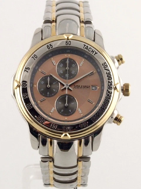 TIME FORCE CHRONOGRAPH 298 BY CHRONOTECH MEN'S WATCH