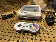 Super Nintendo SNES Console & Original Controller. Well Looked After.