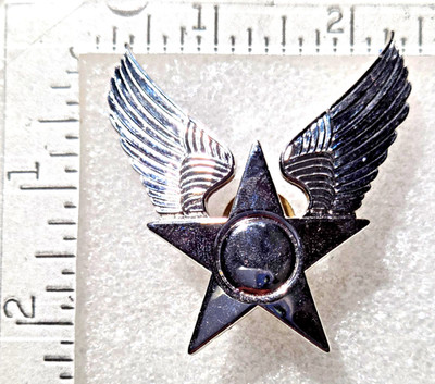 USAF badge (circa 2000s) Enlisted Honor Guard Emblem Cap Device =Hallmarked V-21
