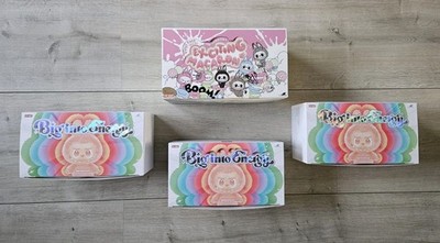 4x BOX * OVP * L E E R K A R T O N * LABUBU * BIG INTO ENERGY BIE * MACARON