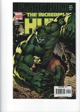 Incredible Hulk #92, Planet Hulk, Hitch 2nd Print Variant, 2006, See Scan
