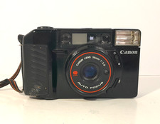 Canon AF35M Autoboy 35mm Film Camera 38mm 1:2.8 Lens For Parts or Repair