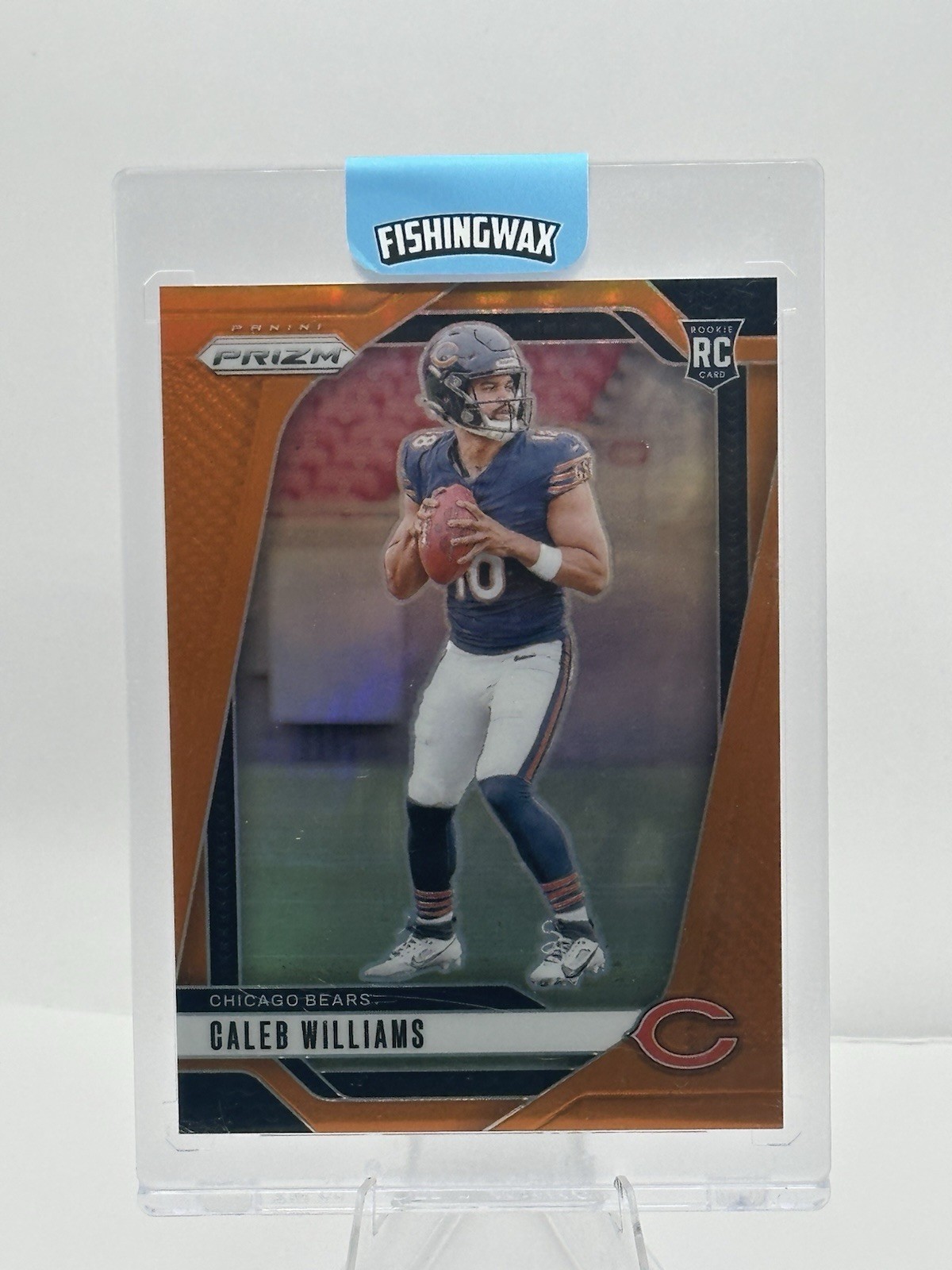 2024 Panini Prizm Rookies Caleb Williams #301 Orange Prizm /249 (RC) Bears