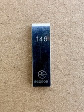 .146" Mitutoyo Rectangular Inspection Gage Block Used